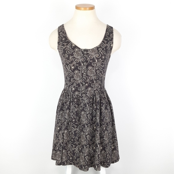 Free People Paisley Print Boho Dress - Picture 2 of 9